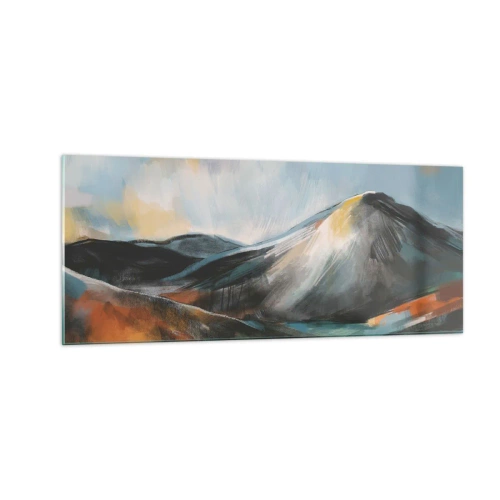 Quadro su vetro - Aspri e belli - 100x40 cm