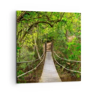 Quadro su tela - Stampe su Tela - Perché nel giardino crescono i rampicanti - 50x50 cm
