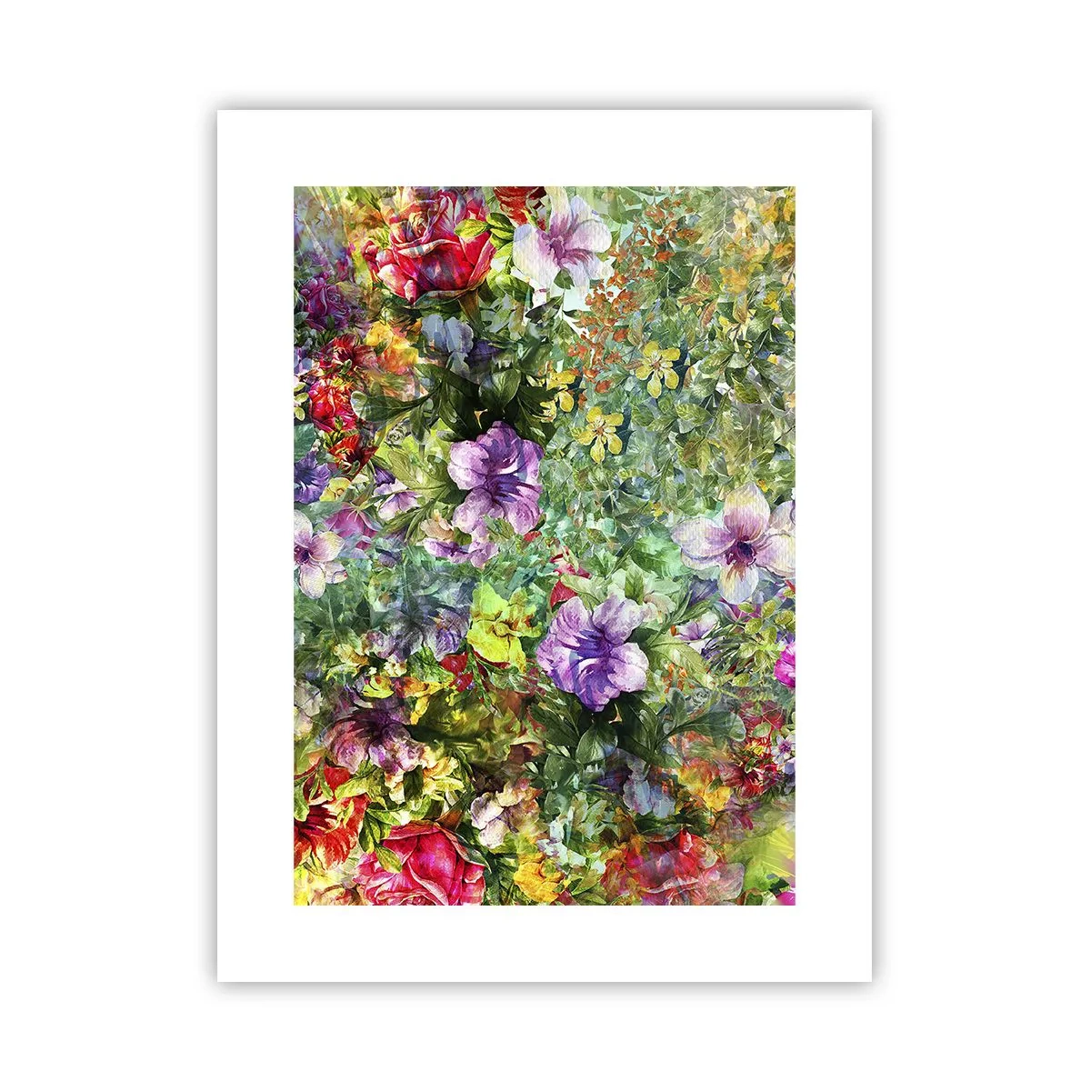 Poster - Perdersi nei fiori - 30x40 cm