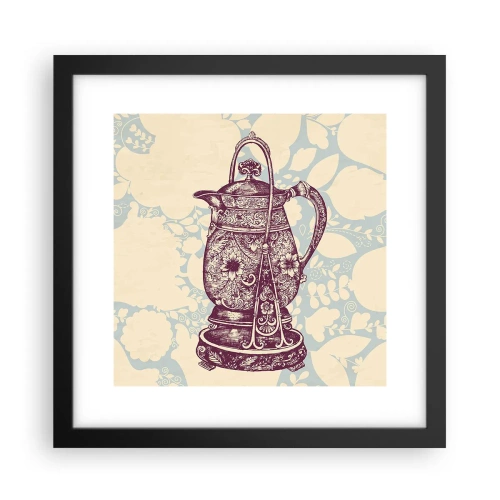 Poster in cornice nera - La bellezza del quotidiano - 30x30 cm