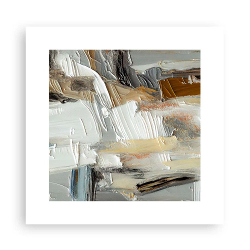 Poster - Strati colorati - 30x30 cm