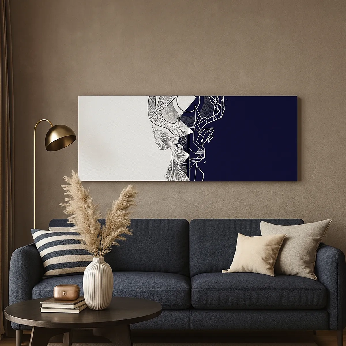 Quadro su tela - Stampe su Tela - Lotta e unità degli opposti - 30x30 cm