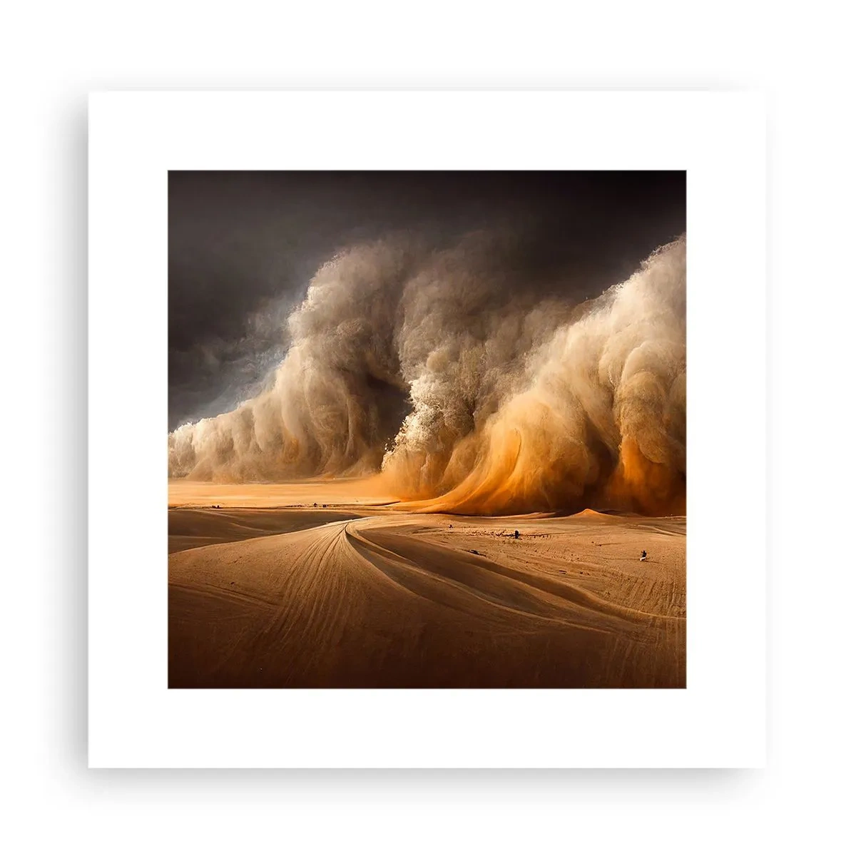 Poster - L'ira del deserto - 30x30 cm