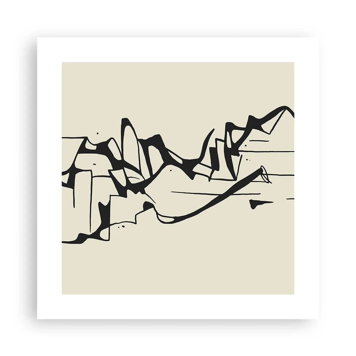 Poster - Forse è un paesaggio - 40x40 cm