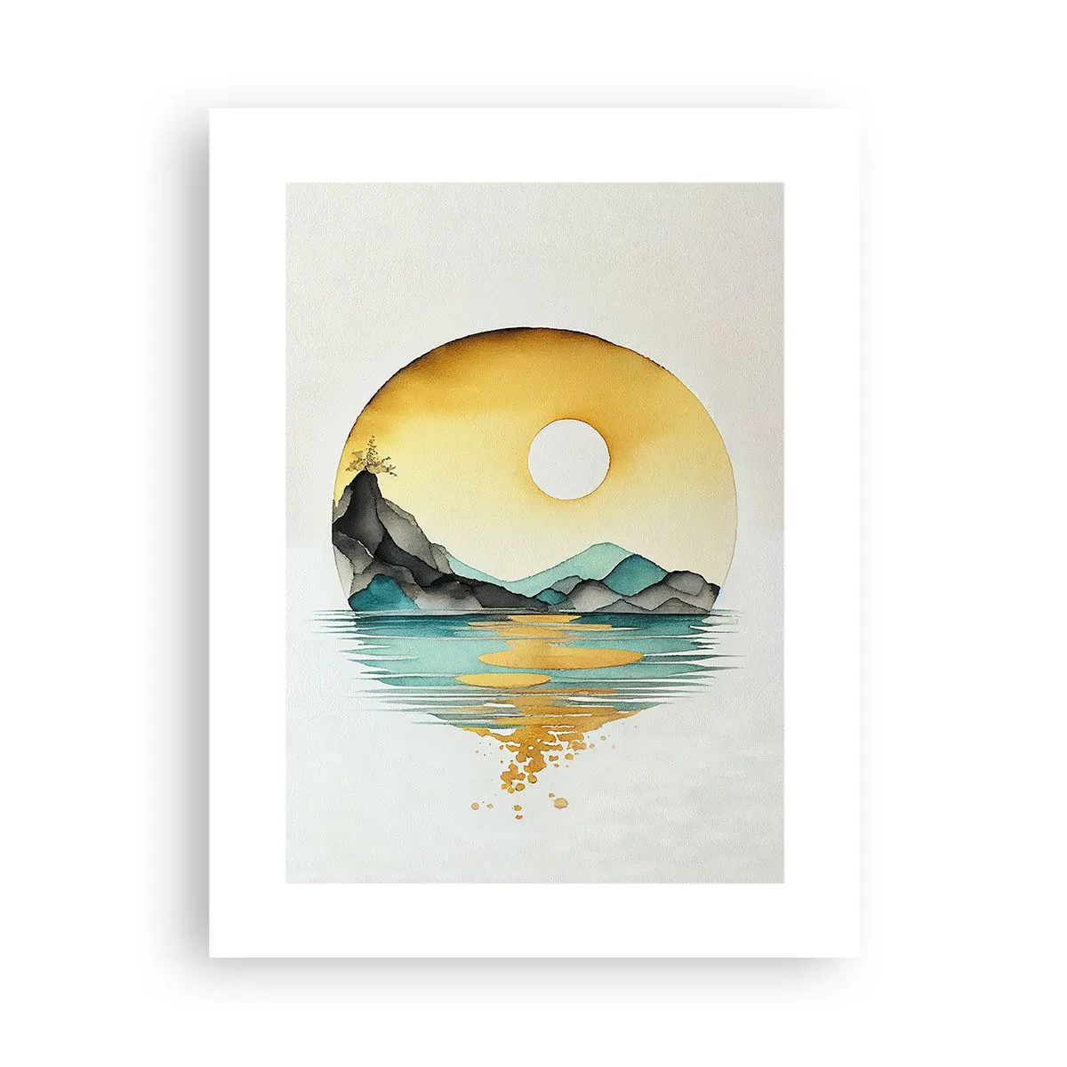 Poster - Nel cerchio della bellezza - 30x40 cm