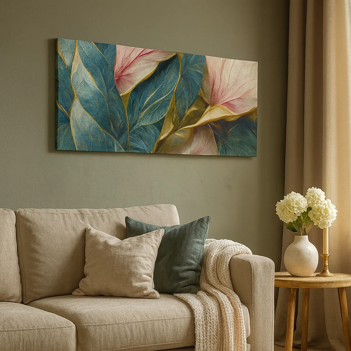 Quadro su tela - Stampe su Tela - Stile ed eleganza naturali - 30x30 cm