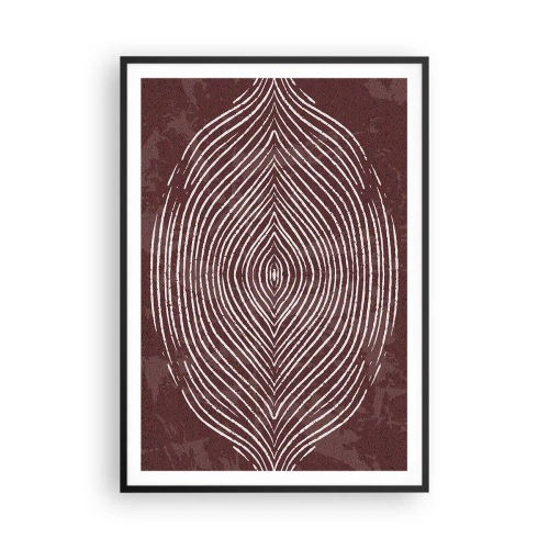 Poster in cornice nera - Lo spazio parlante - 70x100 cm