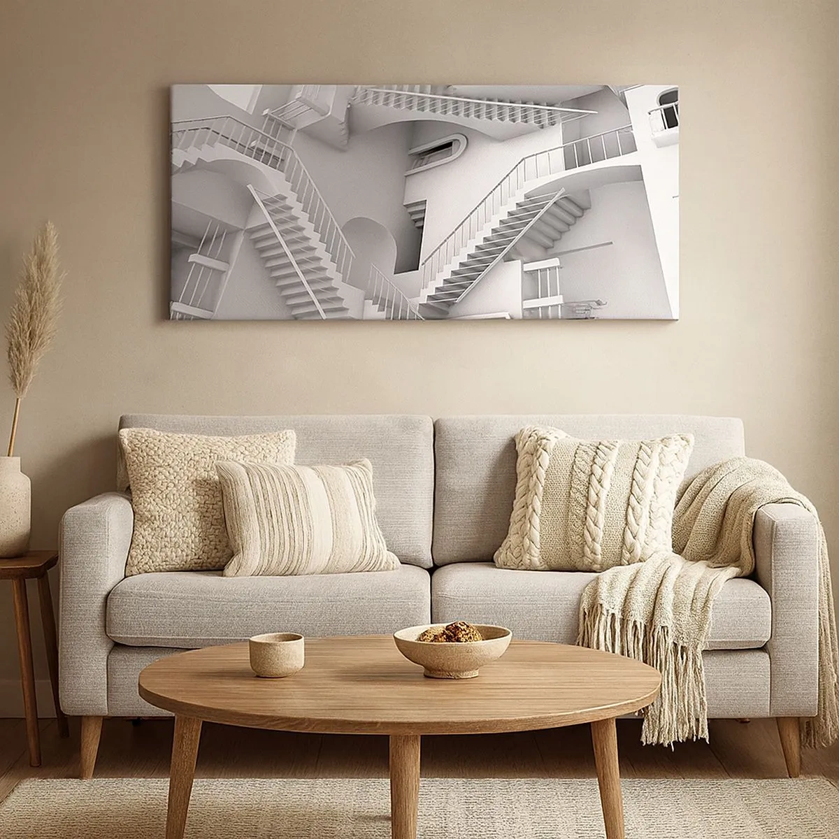 Quadro su tela - Stampe su Tela - Il paradosso dello spazio - 100x40 cm