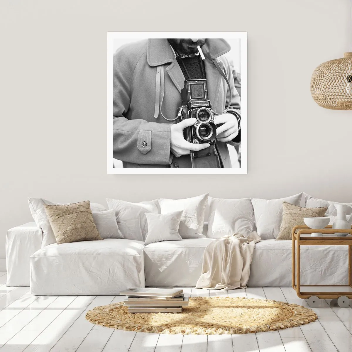 Poster - In stile retro - 60x60 cm