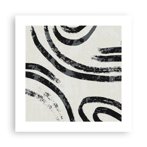 Poster - Interrotto a metà - 40x40 cm