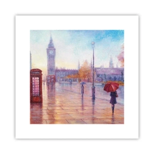Poster - Giorno d'autunno a Londra - 30x30 cm