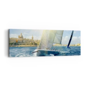 Quadro su tela - Stampe su Tela - Tempo di lasciare la città - 90x30 cm