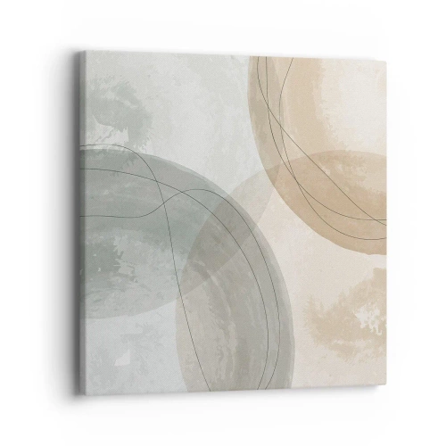 Quadro su tela - Stampe su Tela - Compenetrazione di mondi - 40x40 cm