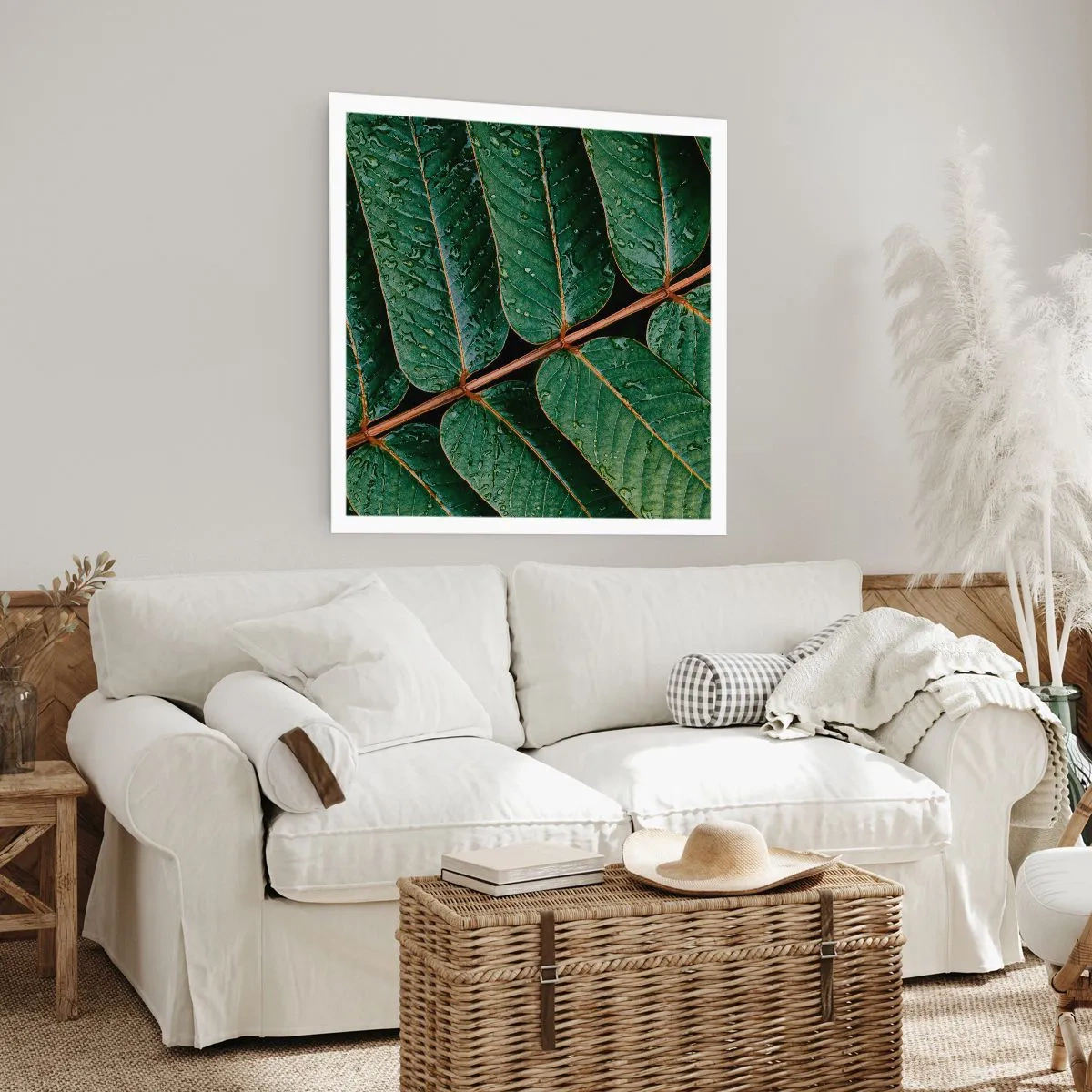 Poster - Al ritmo verde - 40x40 cm