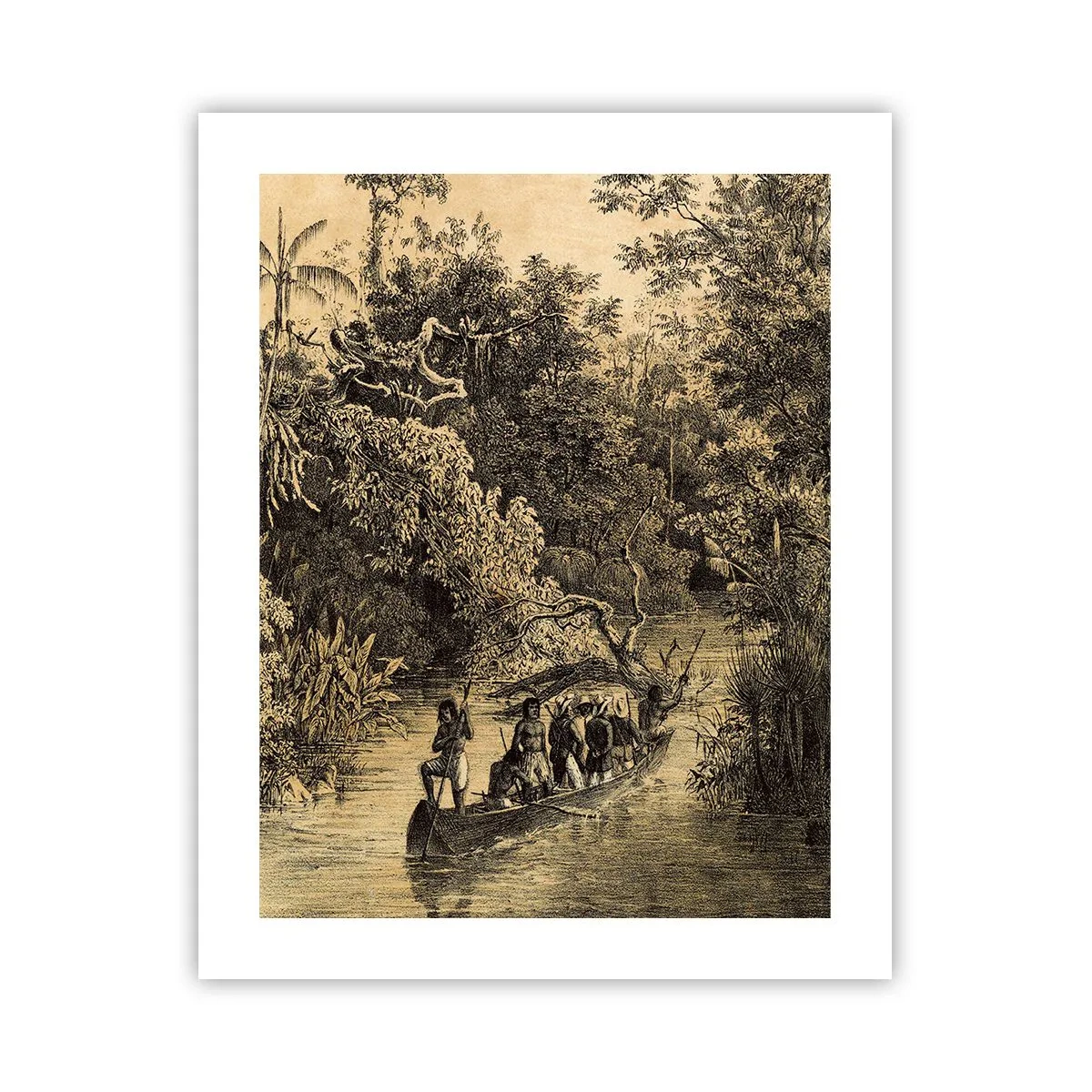 Poster - Viaggio alla fonte - 40x50 cm