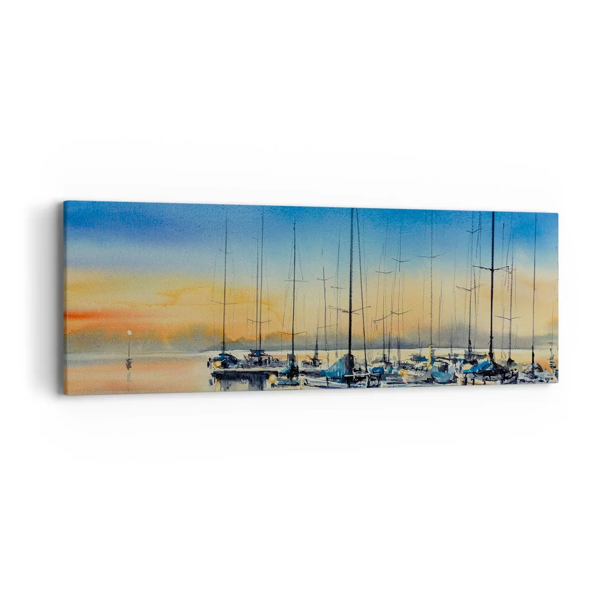 Quadro su tela - Stampe su Tela - La fine di una buona giornata - 90x30 cm