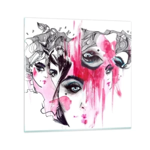 Quadro su vetro - , - 40x40 cm