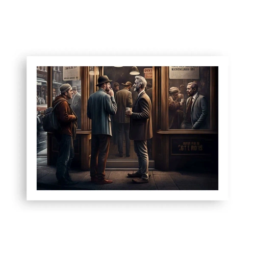 Poster - Il buon momento della giornata - 70x50 cm