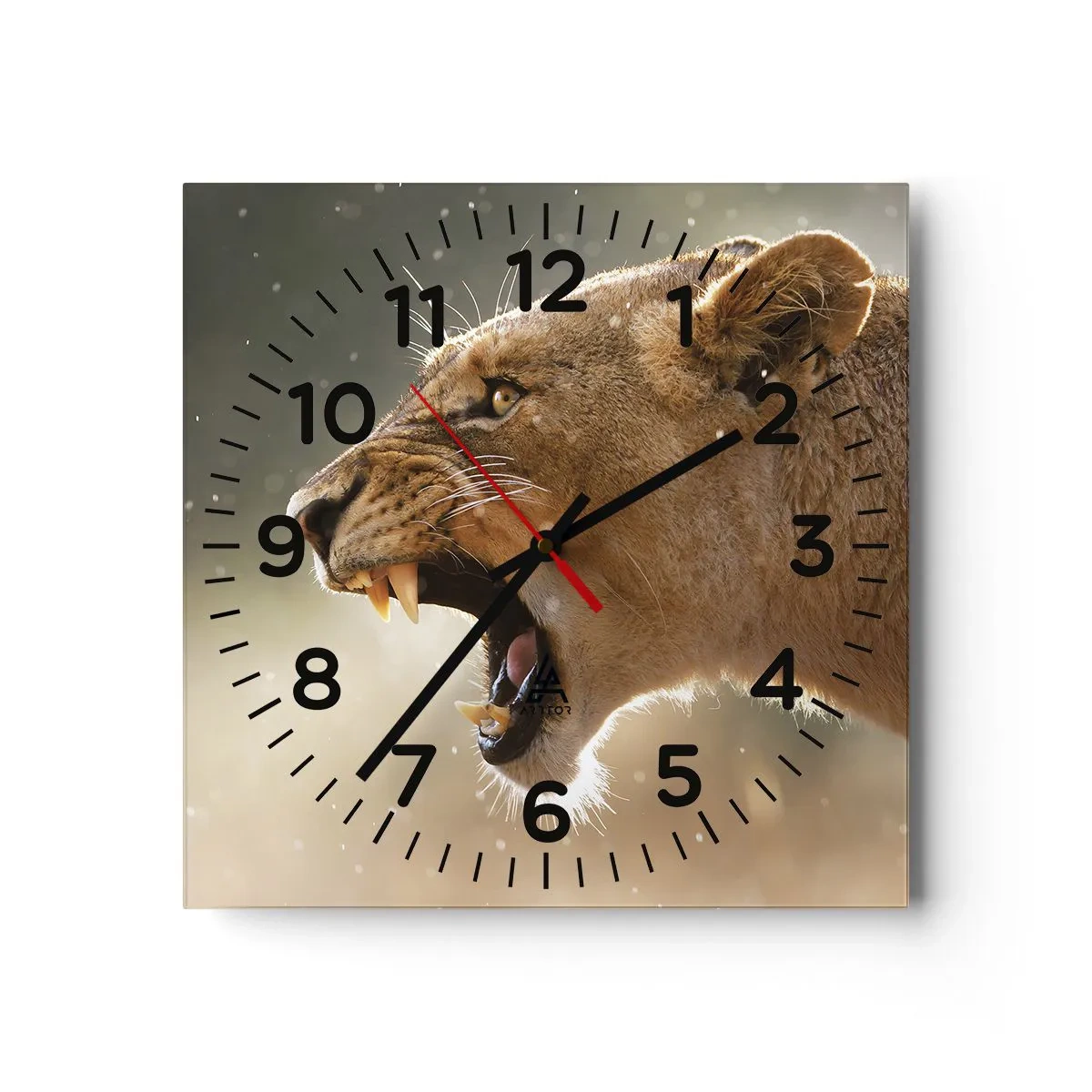 Orologio da parete - Orologio in Vetro - Prova a non ascoltare - 30x30 cm