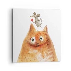 Quadro su tela - Stampe su Tela - I paradossi dell'amore - 70x70 cm