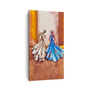Quadro su tela - Stampe su Tela - Duetto armonioso - 55x100 cm