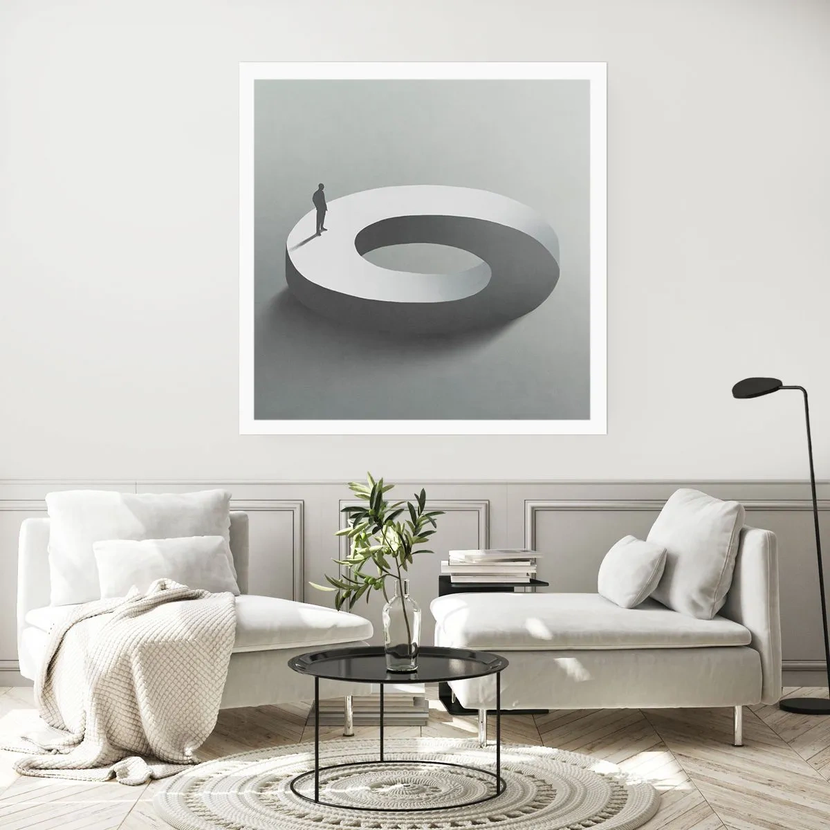 Poster - Prova a cavartela - 40x40 cm