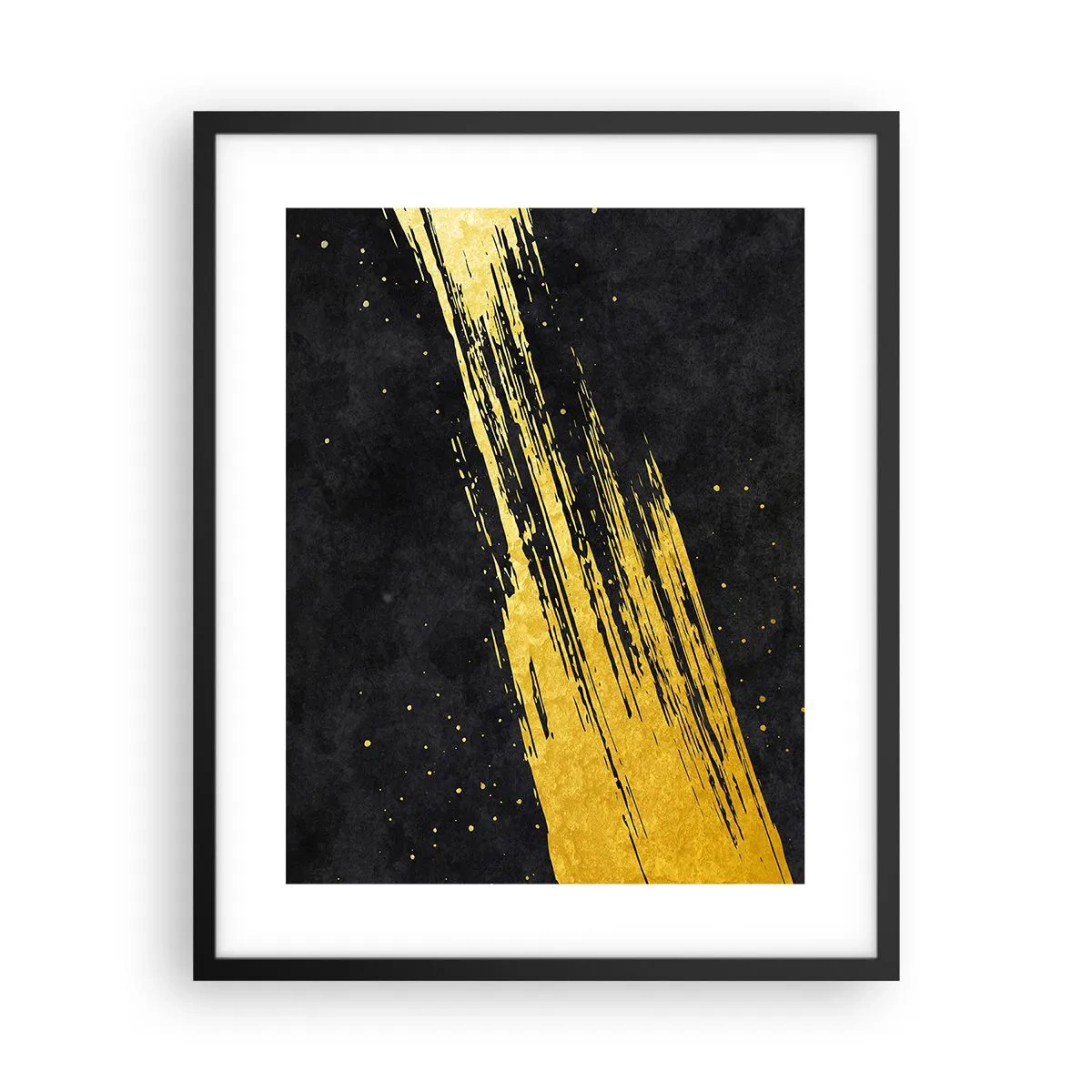 Poster in cornice nera - Salto nell'iperspazio - 40x50 cm