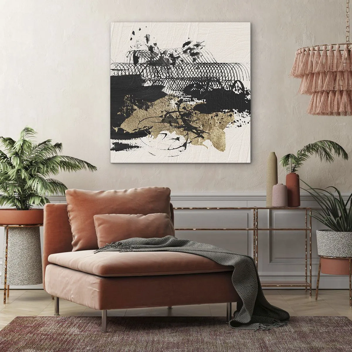 Quadro su tela - Stampe su Tela - Composizione con passione - 30x30 cm