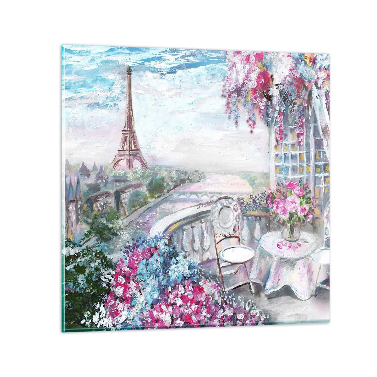 Quadro su vetro - Bellissimo qui a maggio - 70x70 cm