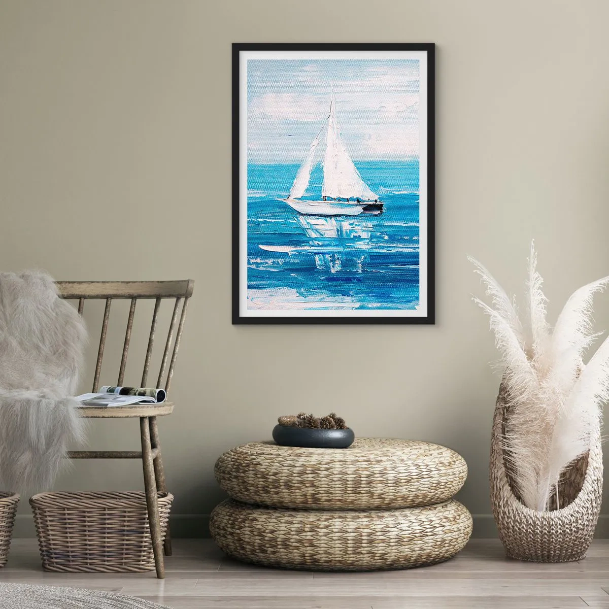 Poster in cornice nera - Con un amico al fianco - 61x91 cm