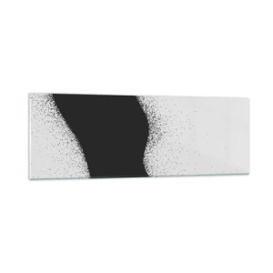 Quadro su vetro - Equilibrio fluido - 90x30 cm