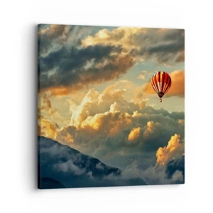 Quadro su tela - Stampe su Tela - Volo perché voglio - 30x30 cm