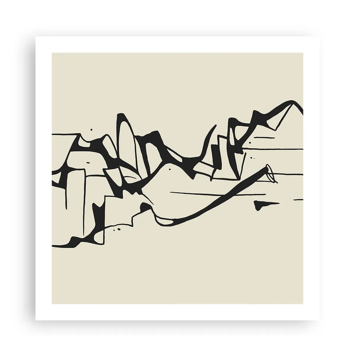 Poster - Forse è un paesaggio - 60x60 cm