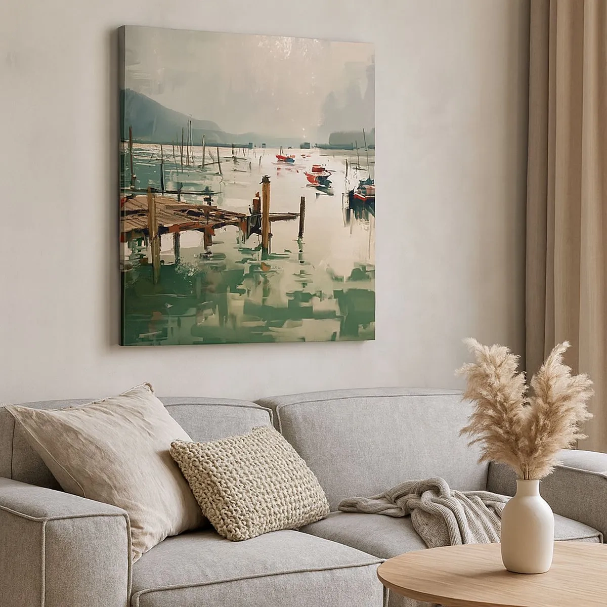 Quadro su tela - Stampe su Tela - Imbevuto di luna fusa - 30x30 cm