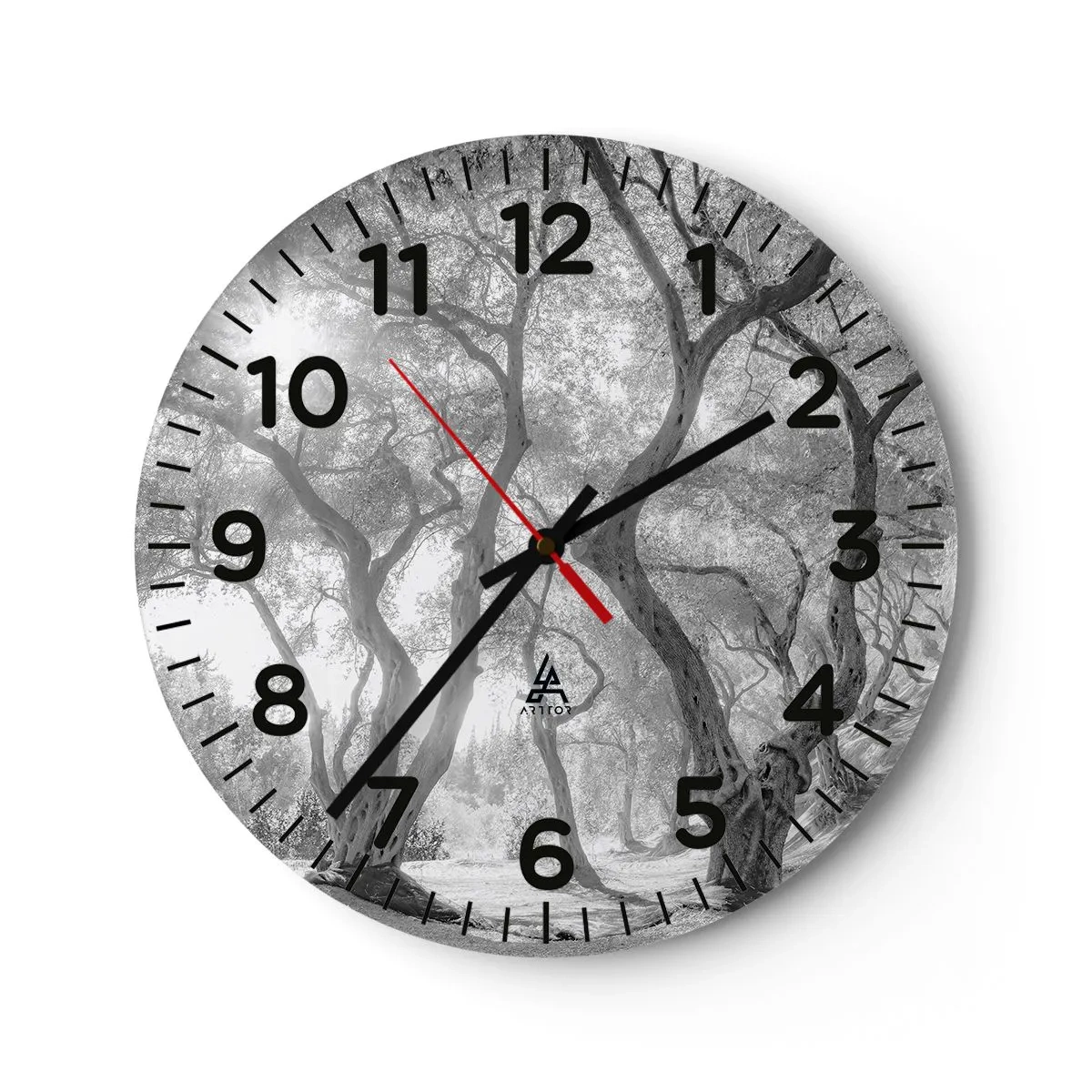 Orologio da parete - Orologio in Vetro - Nell'orto degli ulivi - 30x30 cm