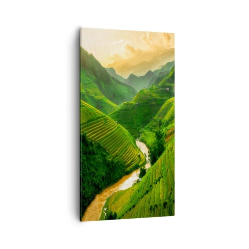 Quadro su tela - Stampe su Tela - Valle del Vietnam - 55x100 cm