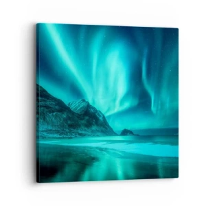Quadro su tela - Stampe su Tela - Miracolo del Nord - 30x30 cm