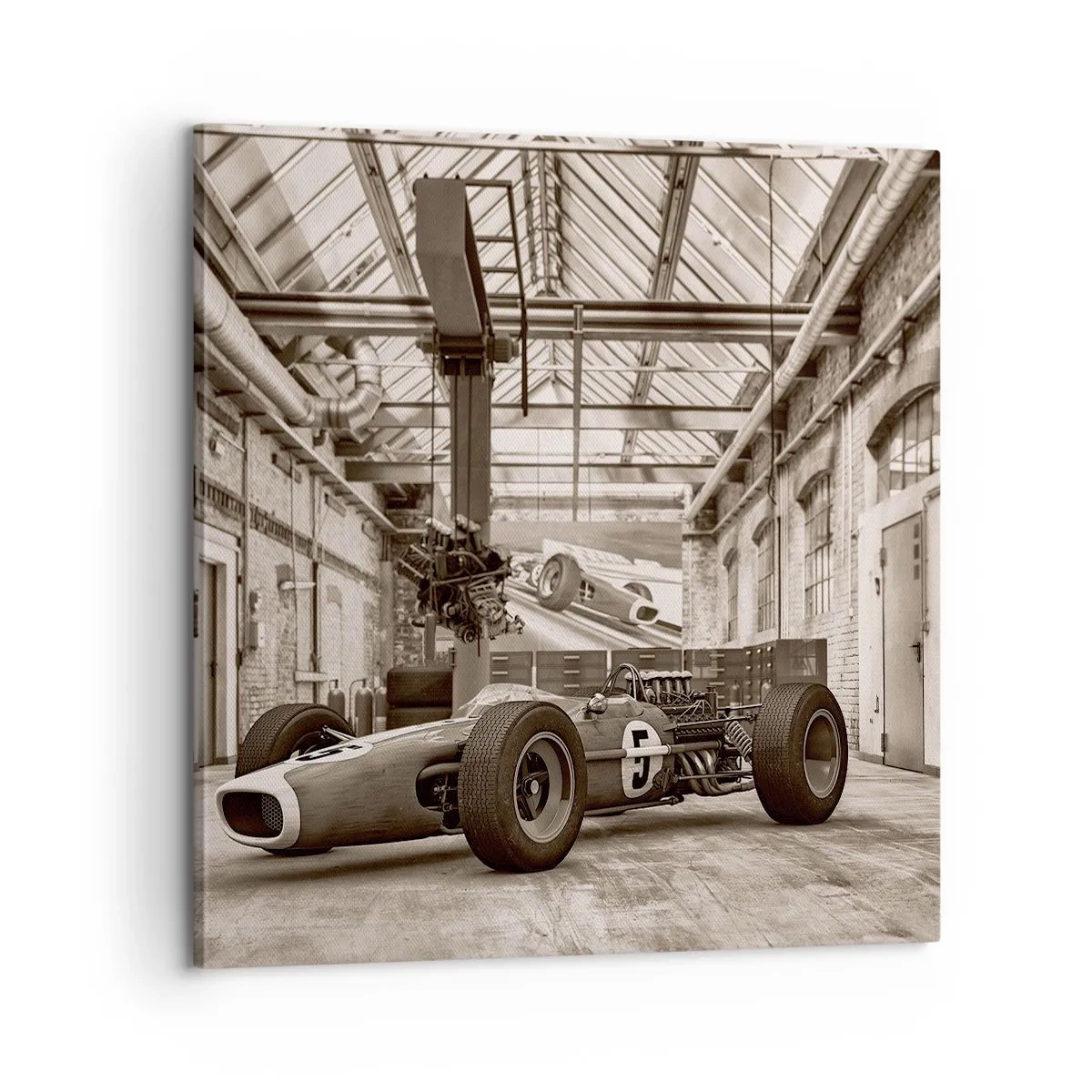 Quadro su tela - Stampe su Tela - Il riposo del vincitore - 60x60 cm