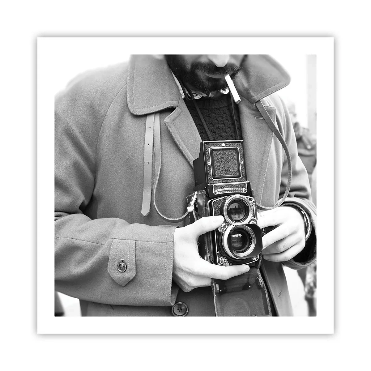Poster - In stile retro - 60x60 cm