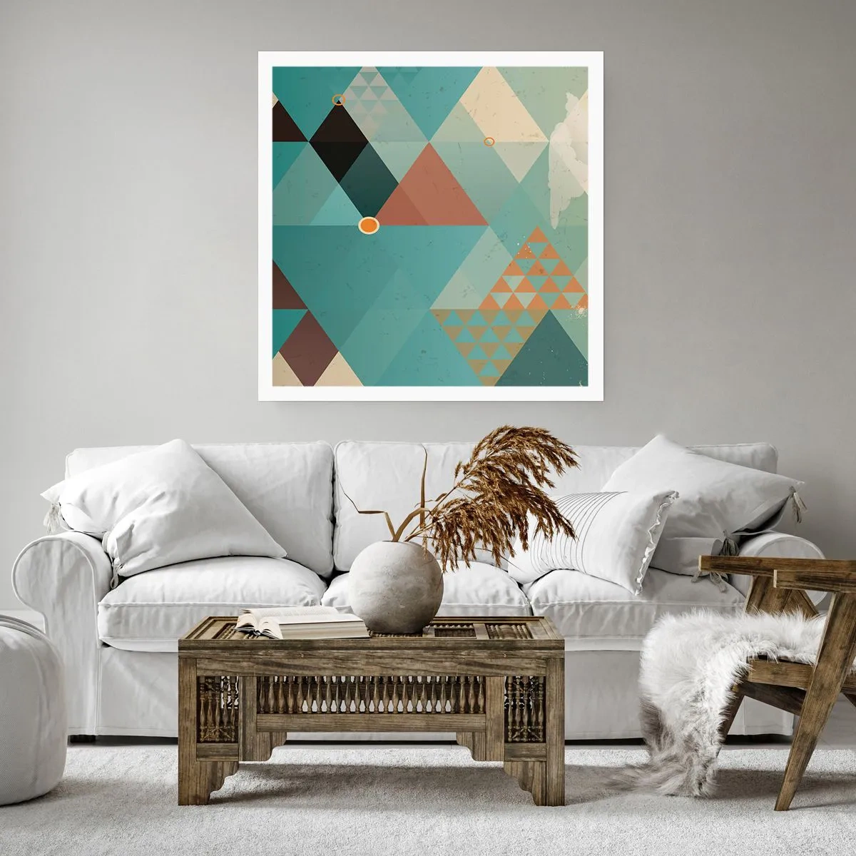 Poster - Unità della molteplicità, molteplicità dell'unità - 50x50 cm