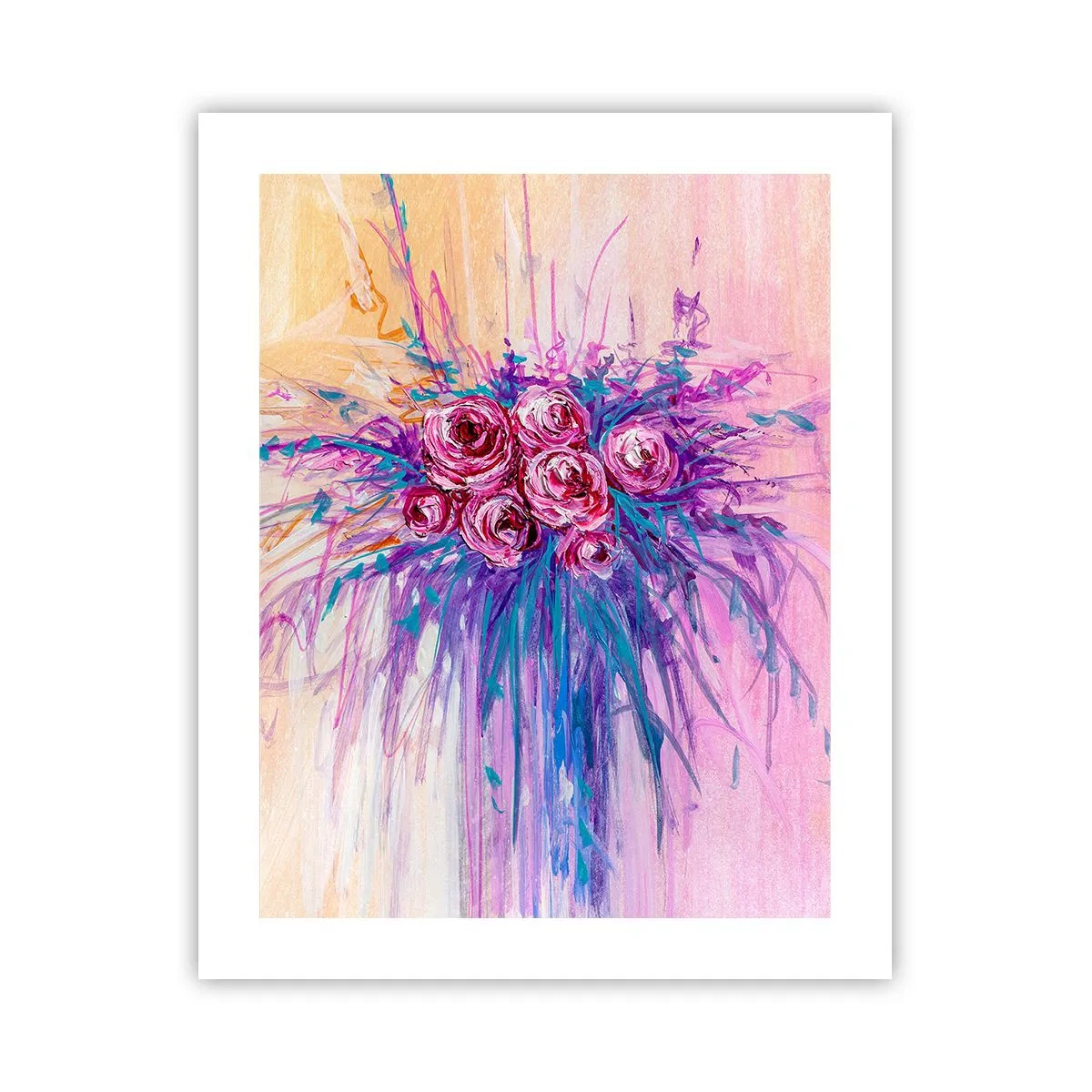 Poster - Fontana rosa - 40x50 cm