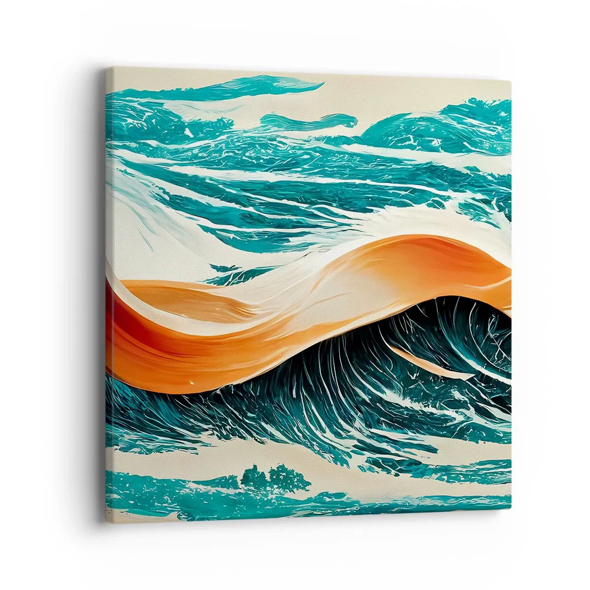 Quadro su tela - Stampe su Tela - Il sogno del surfista - 40x40 cm