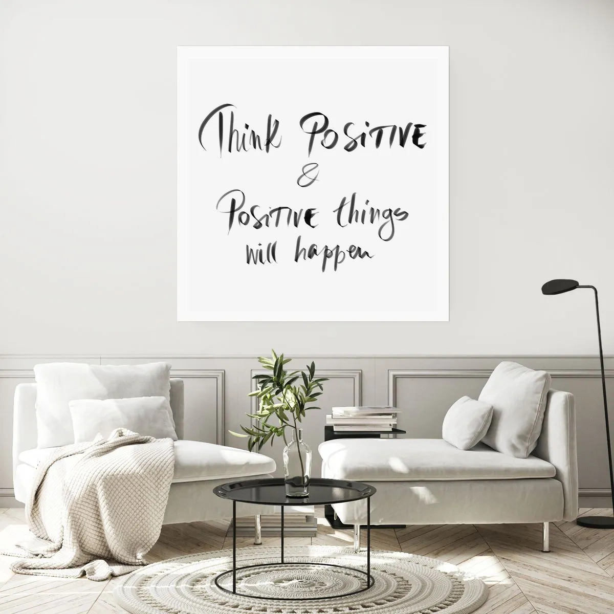 Poster - Come vivere? - 50x50 cm
