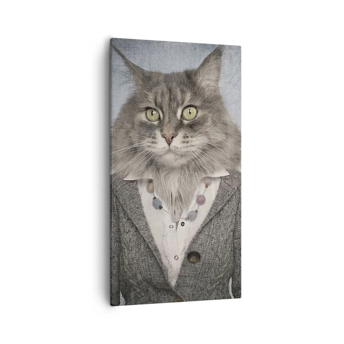 Quadro su tela - Stampe su Tela - Le pellicce sono nuovamente di moda - 55x100 cm