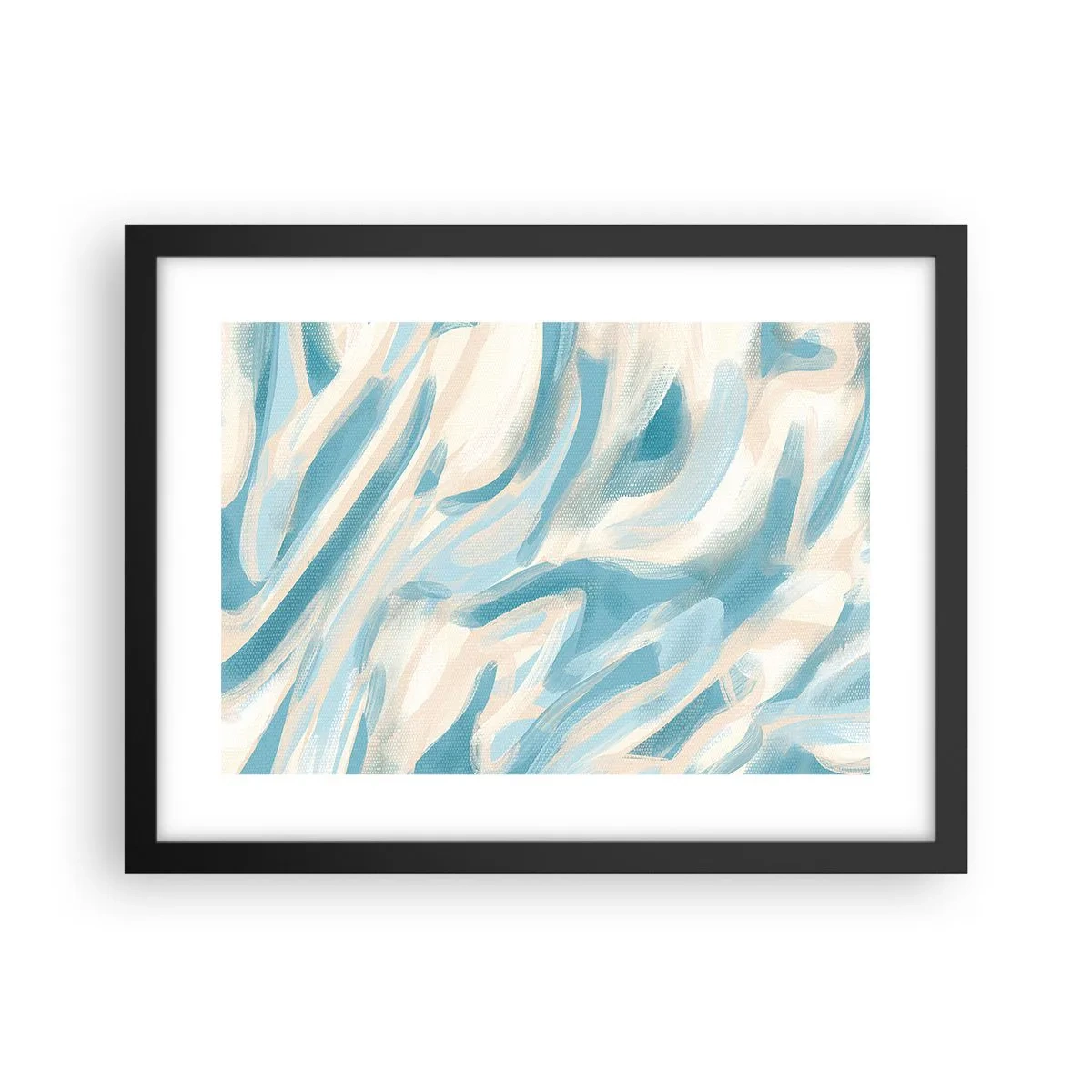 Poster in cornice nera - Brezze primaverili - 40x30 cm