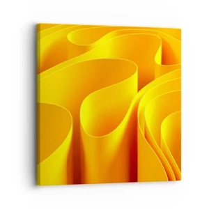 Quadro su tela - Stampe su Tela - Come onde di sole - 30x30 cm