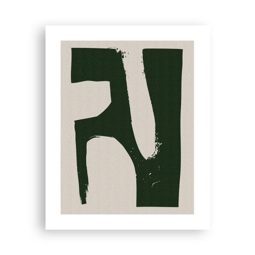 Poster - Golfi di bianco - 40x50 cm