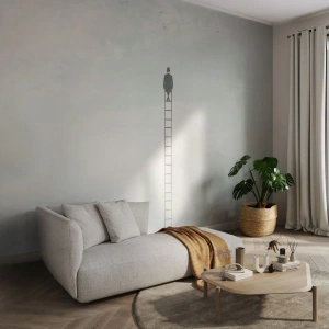 Fotomurali Premium Canvas - Innalzati al di sopra - Astrazione, Uomo, Pezzo - 300x210 cm