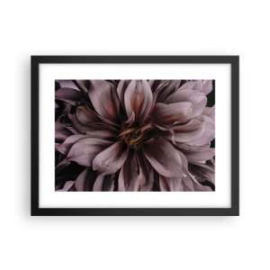 Poster in cornice nera - Cuore d'aprile - 40x30 cm