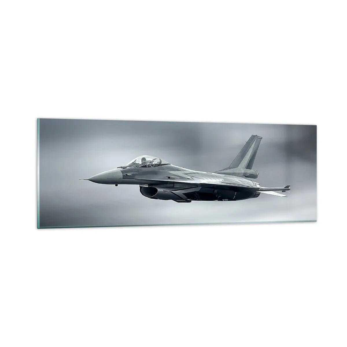 Quadro su vetro - Lanci la sfida? - 90x30 cm